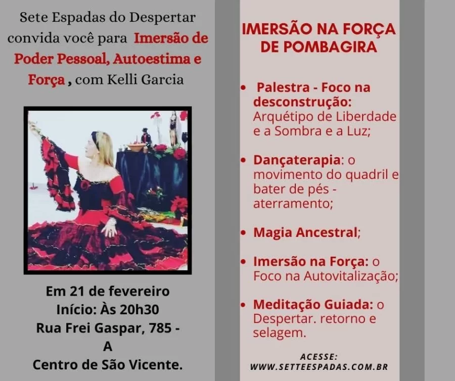Imersão Na Força de Pombagira